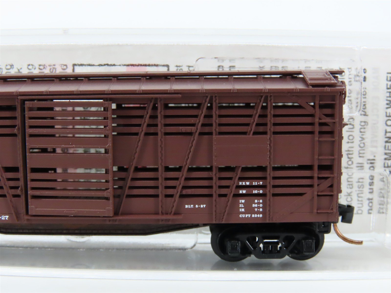 N Scale Micro-Trains MTL 35140 SOO Line 40' Despatch Stock Car #29628