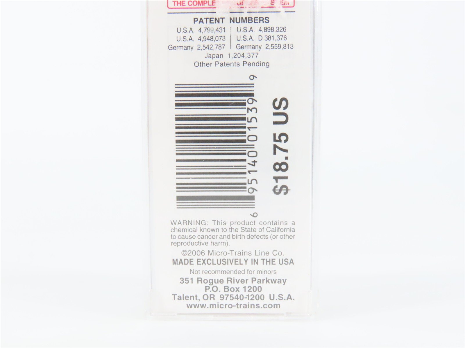 N Micro-Trains MTL 06500500 AESX A.E. Staley Mfg. Single Dome Tank Car #195