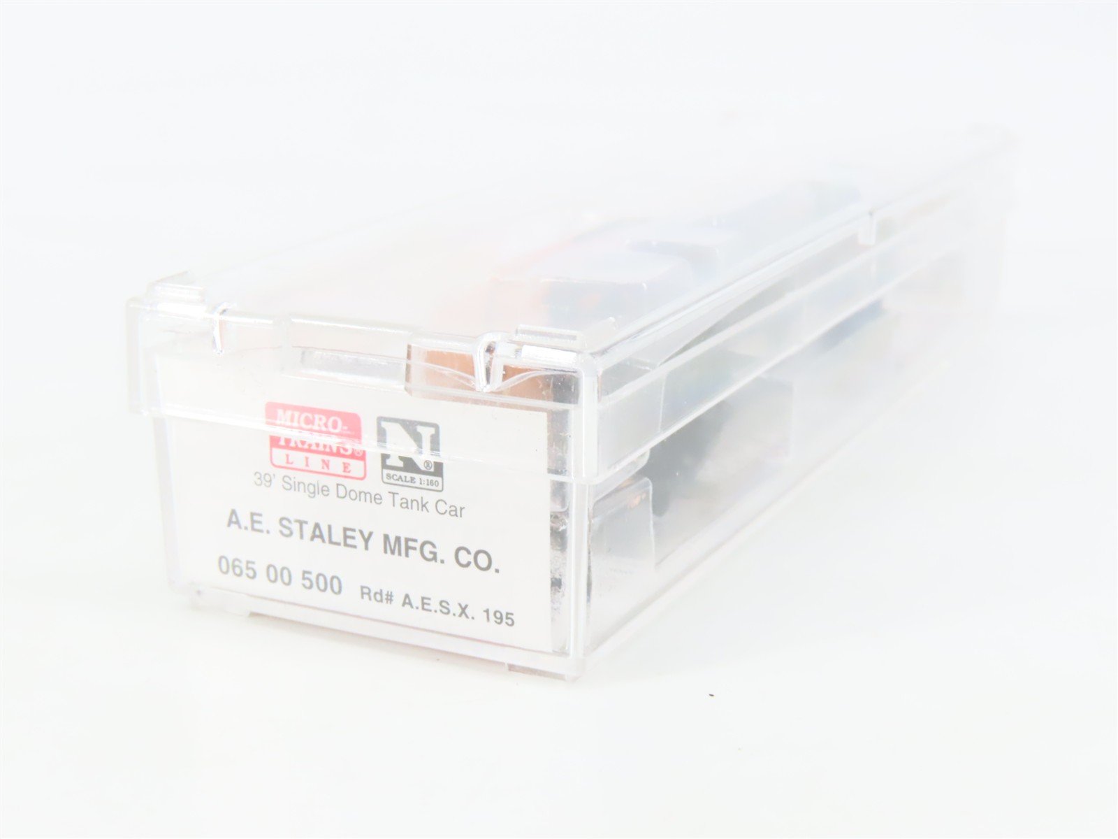 N Micro-Trains MTL 06500500 AESX A.E. Staley Mfg. Single Dome Tank Car #195