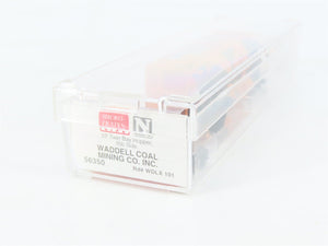 N Scale Micro-Trains MTL 56350 WDLX Waddell Coal Mining 2-Bay Open Hopper #101