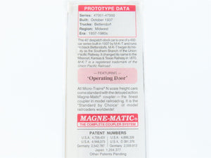 N Scale Micro-Trains MTL 03500030 MKT The Katy 40' Despatch Stock Car #47475