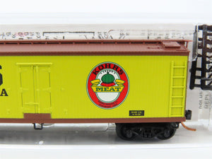 N Scale Micro-Trains MTL 49110 KOHX Kohrs Meat Packing 40' Wood Reefer #2605