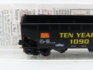 N Scale Micro-Trains MTL 90020 Ten Years Anniversary 2-Bay Open Hopper #1090