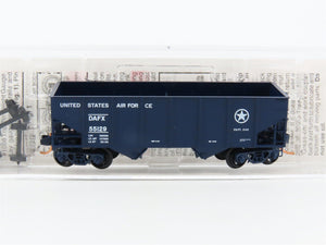 N Micro-Trains MTL 56120 DAFX United States Air Force 2-Bay Open Hopper #55129