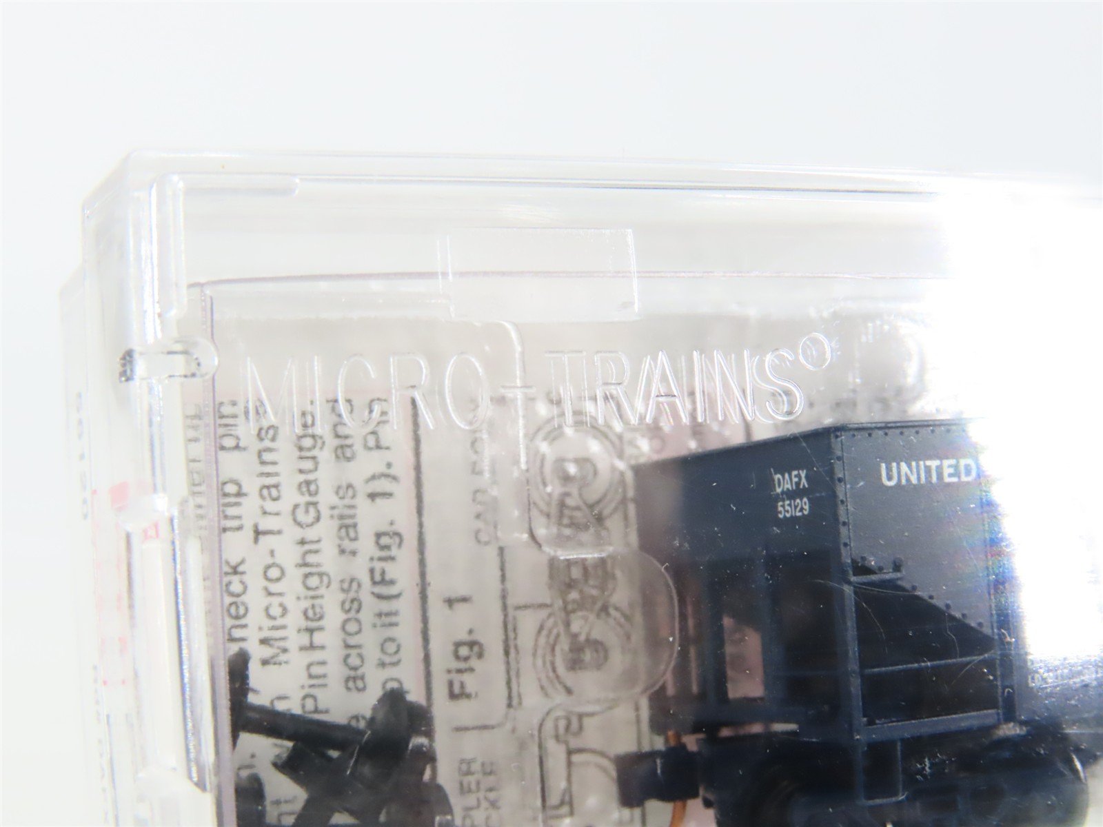 N Micro-Trains MTL 56120 DAFX United States Air Force 2-Bay Open Hopper #55129