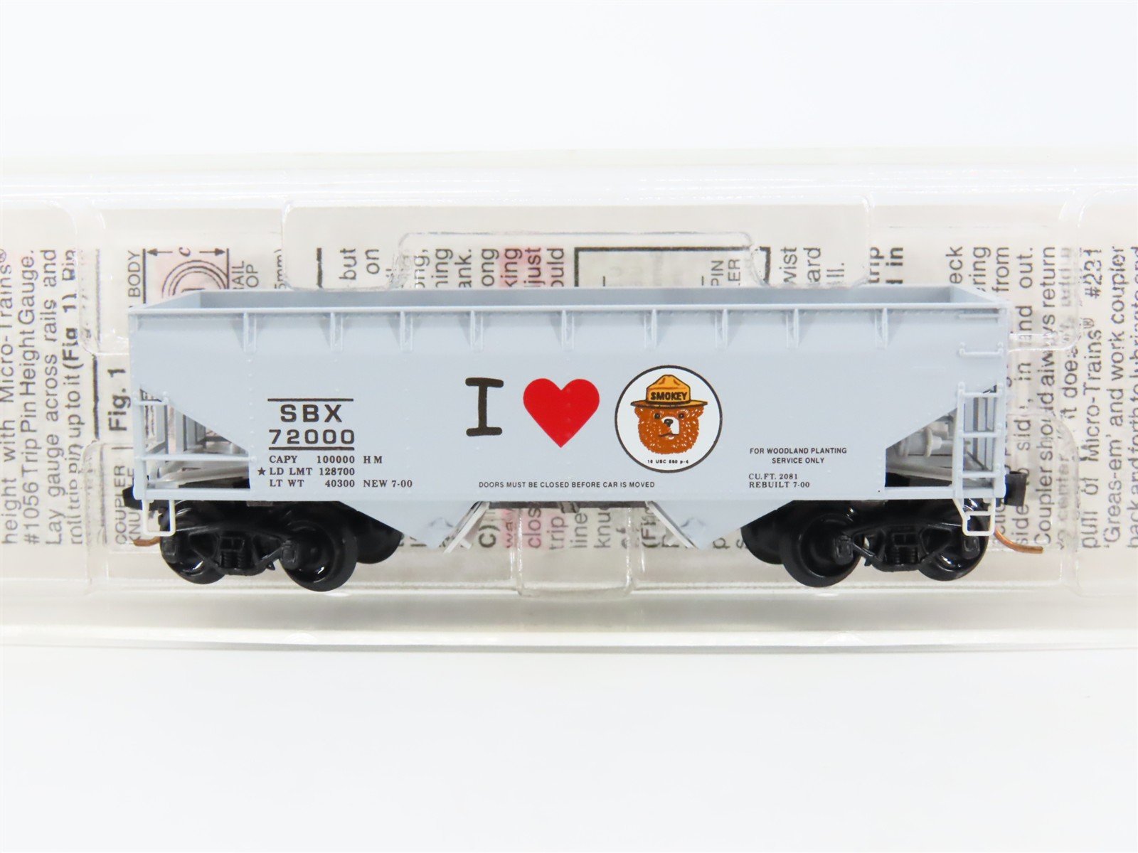 N Scale Micro-Trains MTL 55450 SBX 