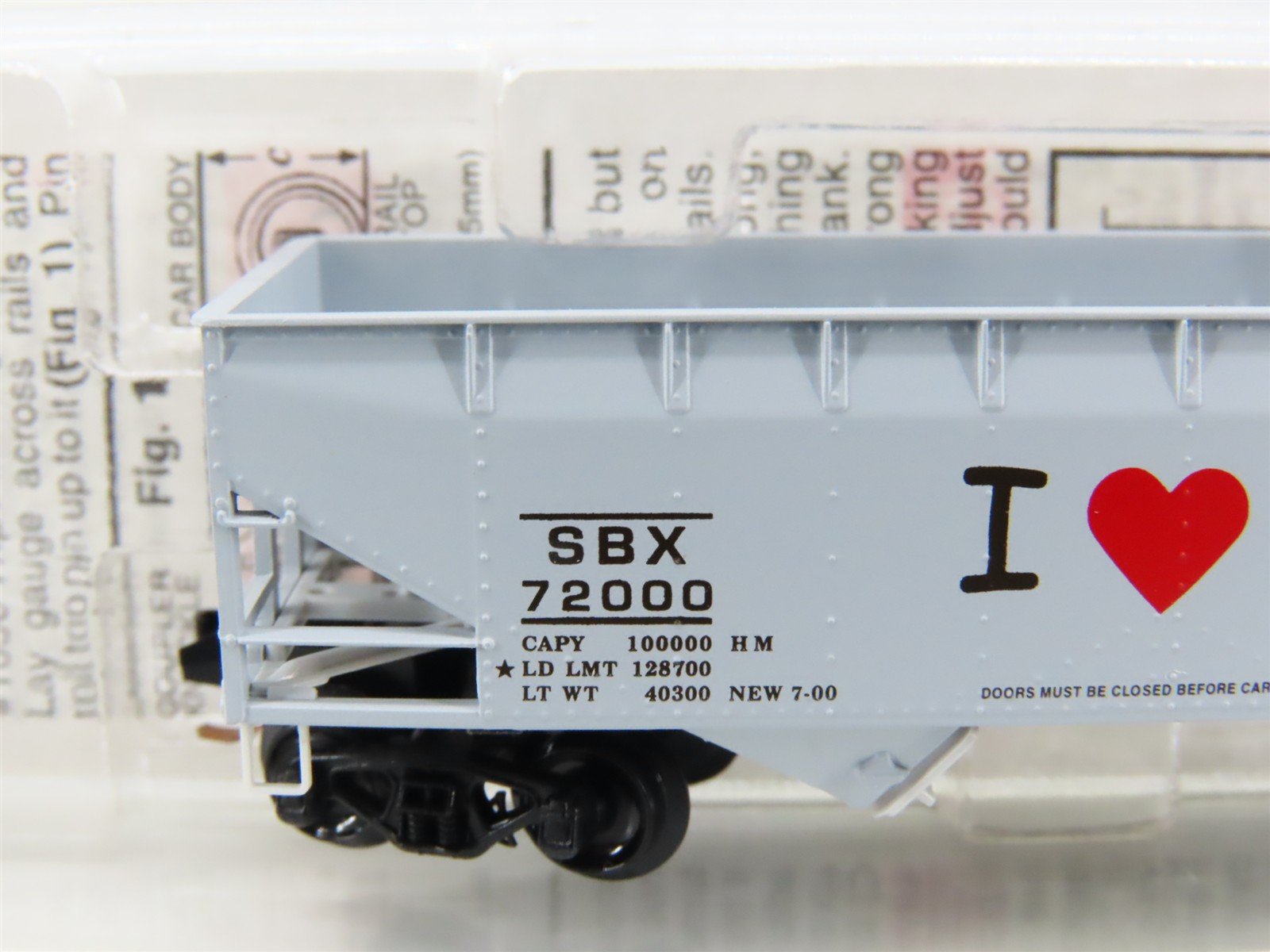 N Scale Micro-Trains MTL 55450 SBX 