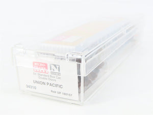 N Micro-Trains MTL 34310 UP Union Pacific Automated Rail Way 50' Box Car #160157