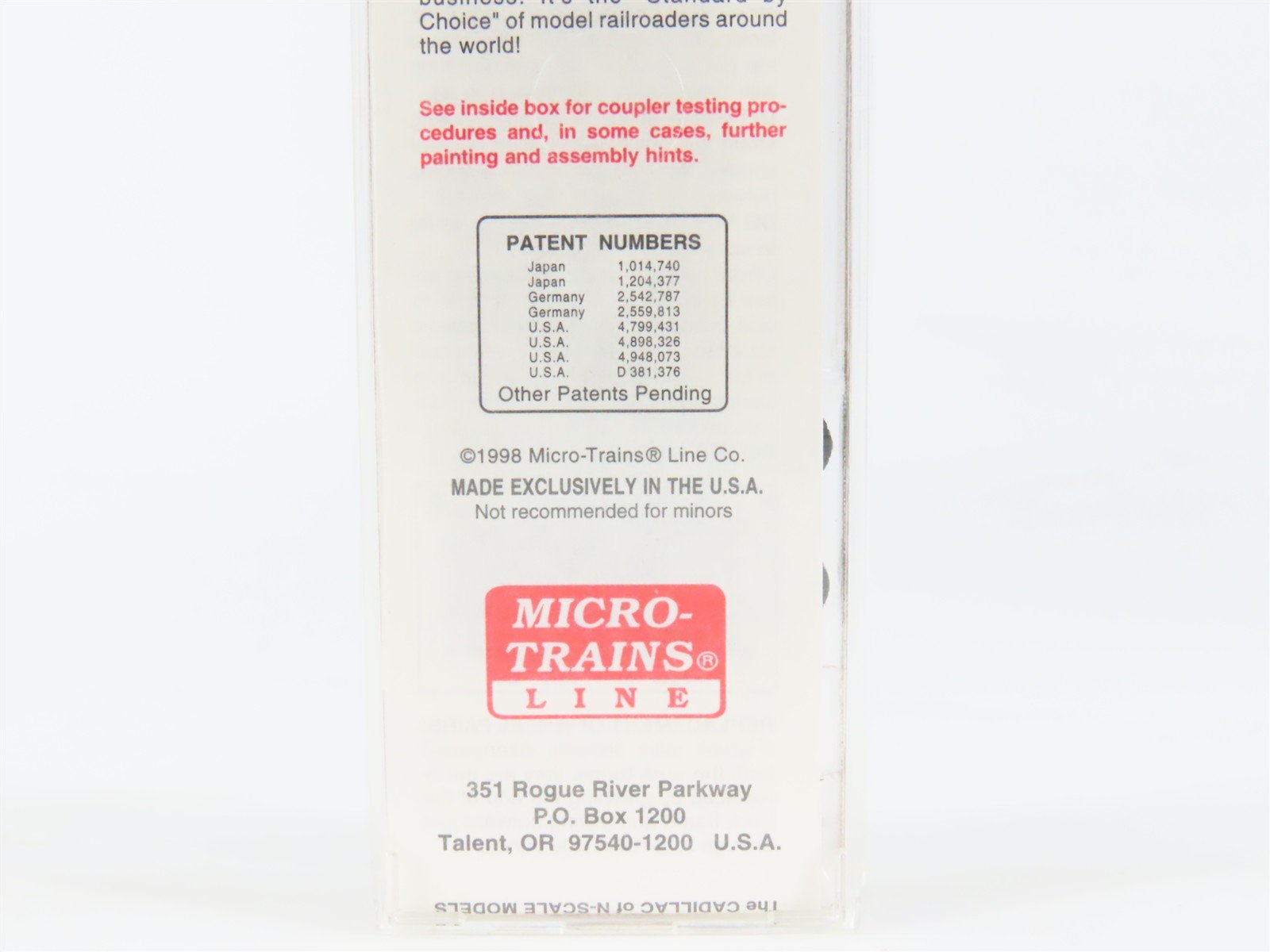 N Scale Micro-Trains MTL 20070 UP Union Pacific 