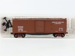 N Scale Micro-Trains MTL 39230 SP&S Spokane Portland & Seattle 40' Boxcar #10053