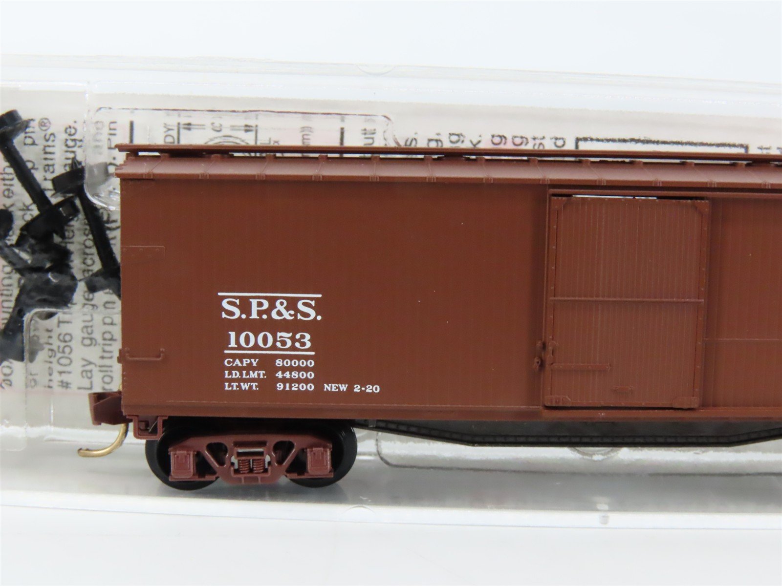 N Scale Micro-Trains MTL 39230 SP&S Spokane Portland & Seattle 40' Boxcar #10053