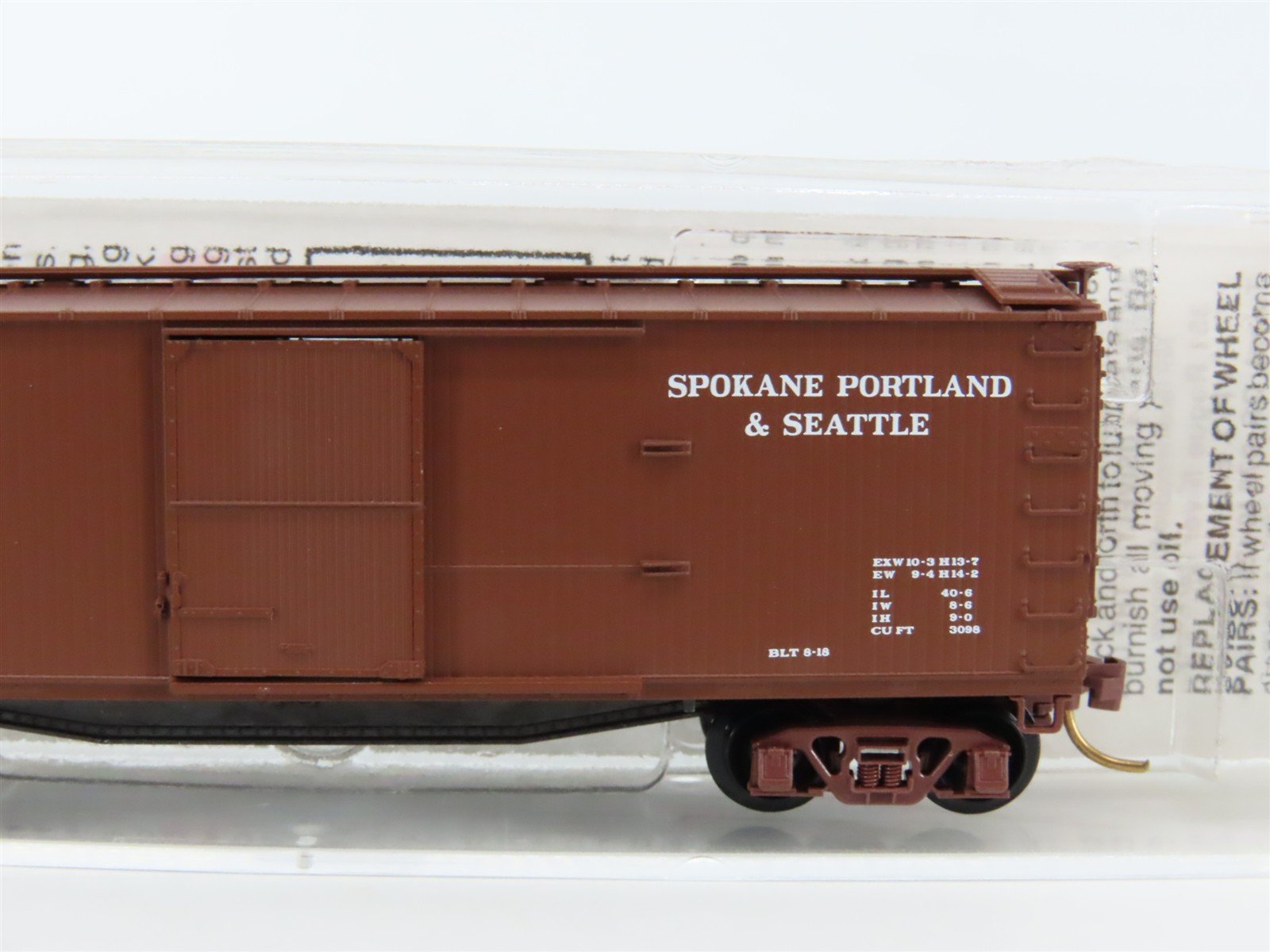 N Scale Micro-Trains MTL 39230 SP&S Spokane Portland & Seattle 40' Boxcar #10053