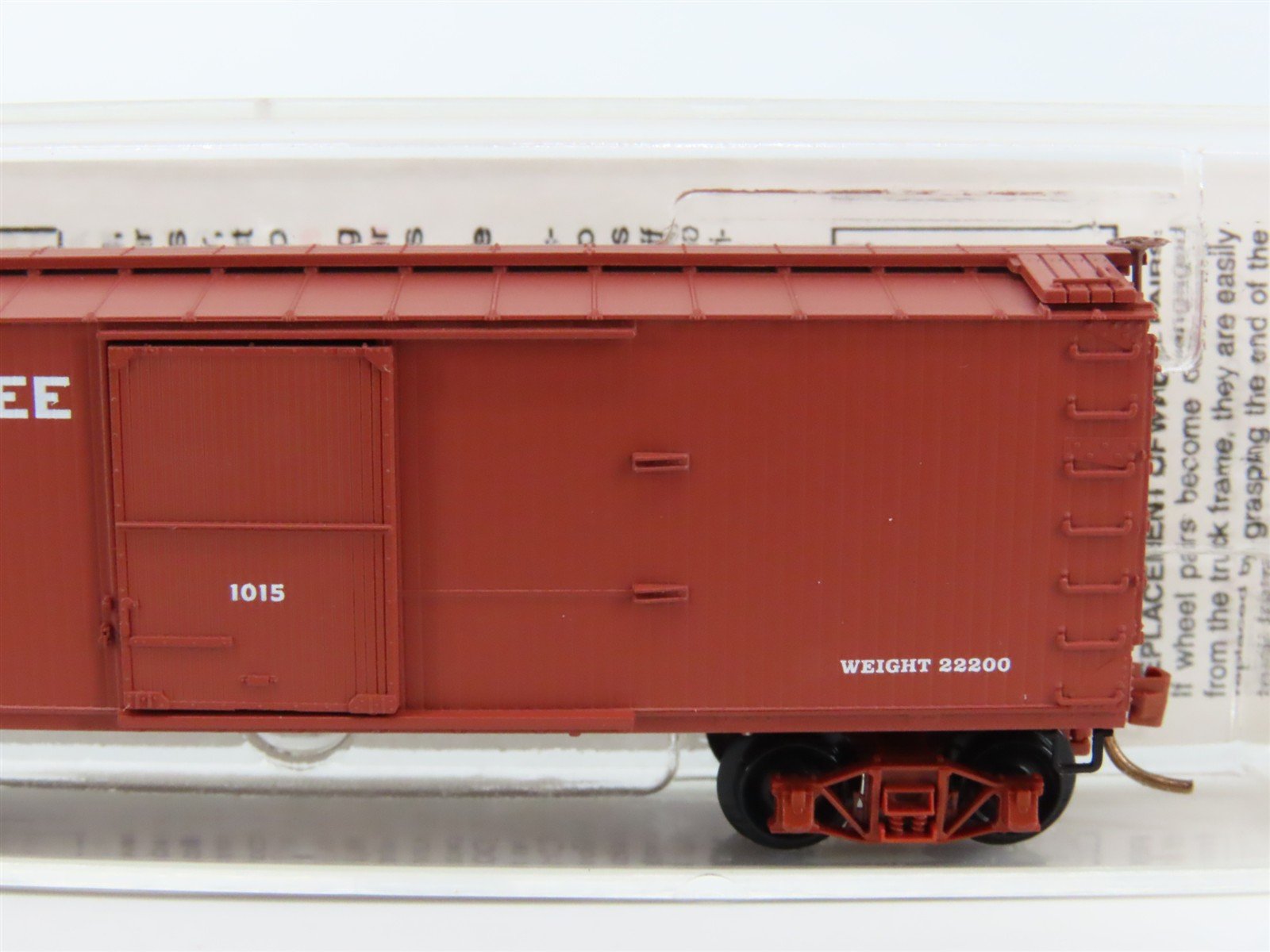 N Scale Micro-Trains MTL 39180 VT Virginia & Truckee 40' Box Car #1015