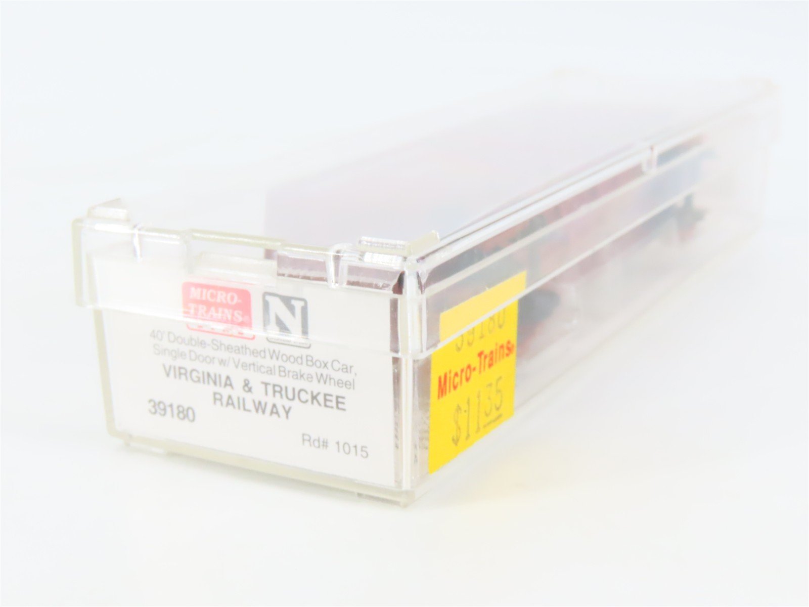N Scale Micro-Trains MTL 39180 VT Virginia & Truckee 40' Box Car #1015