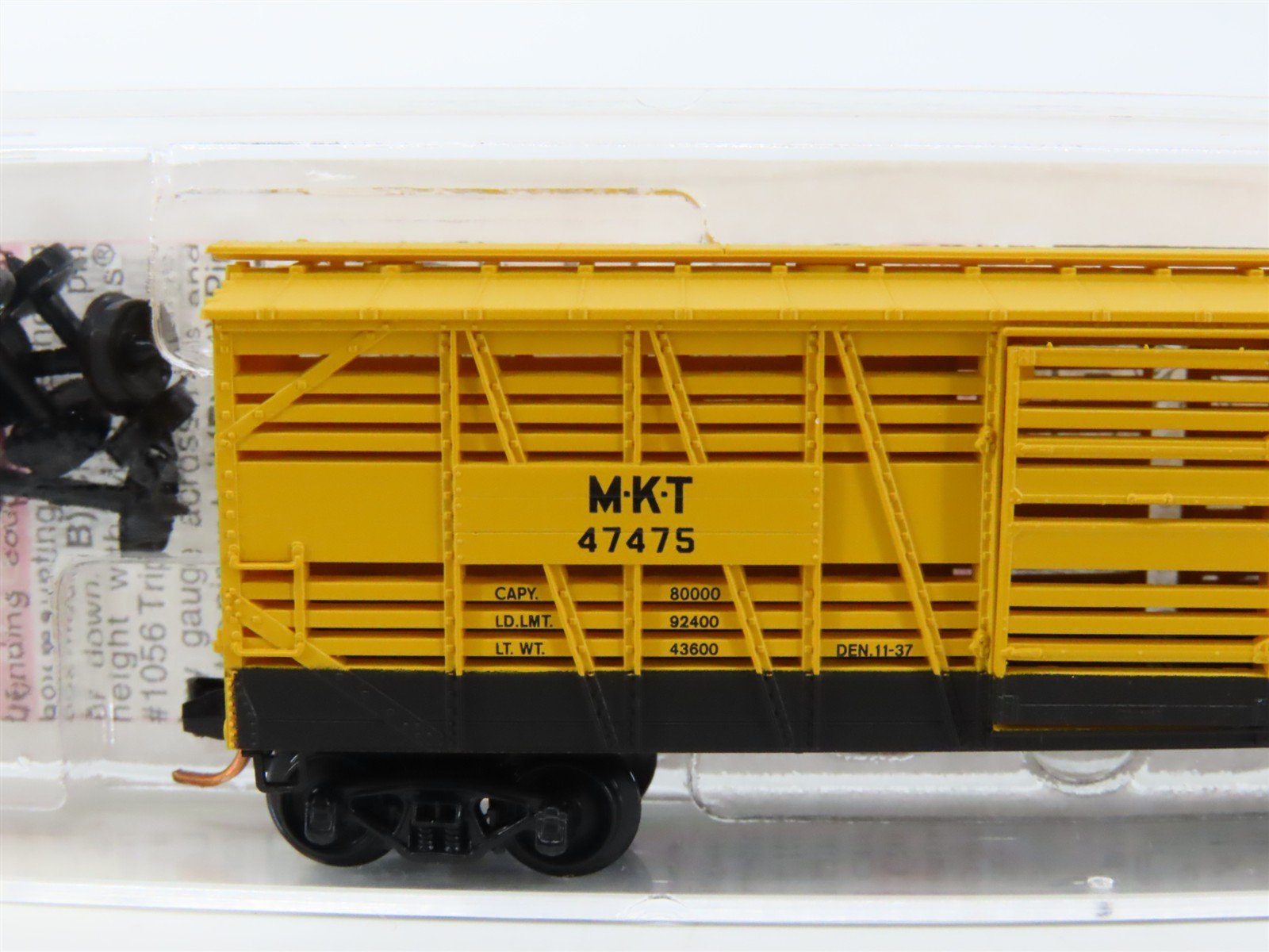 N Micro-Trains MTL 03500030 MKT Missouri Kansas Texas Katy 40' Stock Car #47475