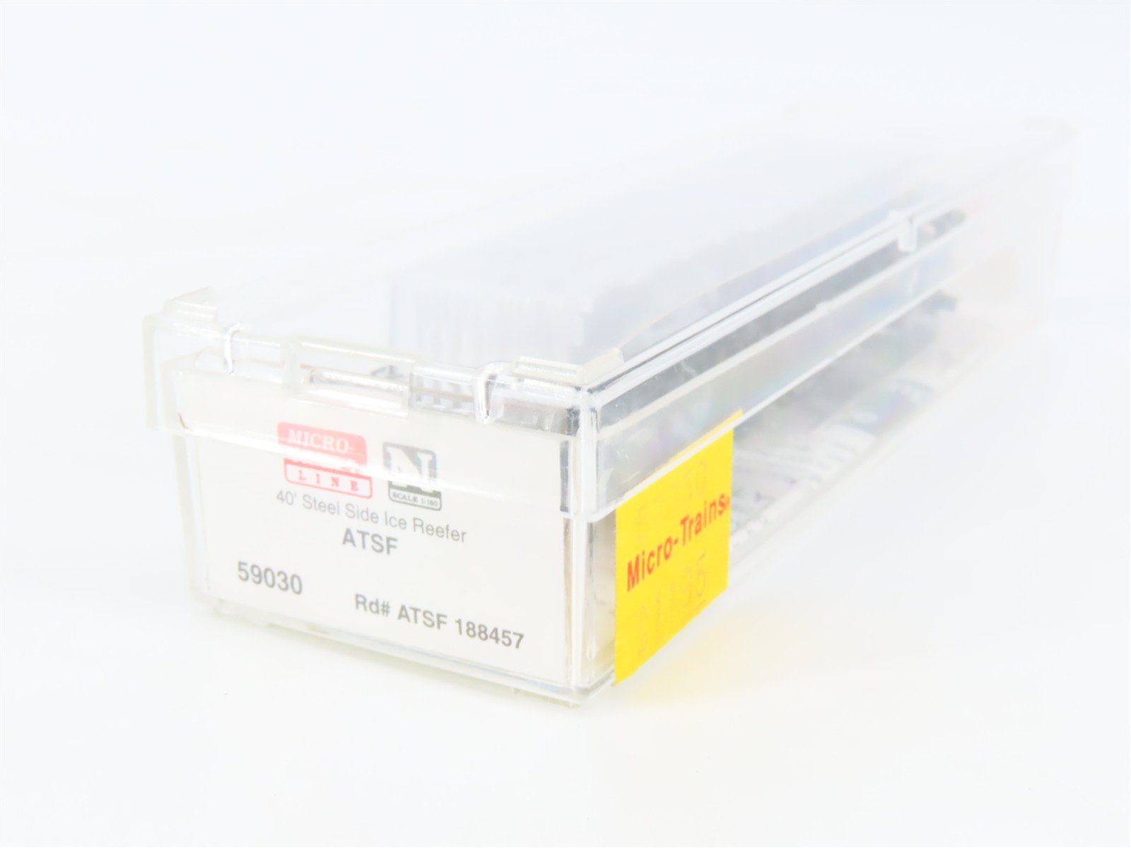 N Scale Micro-Trains MTL 59030 ATSF Santa Fe 40' Steel Side Ice Reefer #188457