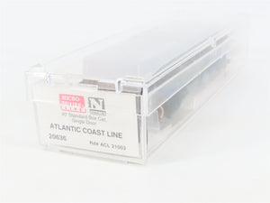N Scale Micro-Trains MTL 20636 ACL Atlantic Coast Line 40' Box Car #21003