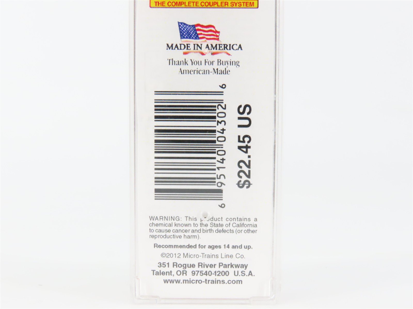 N Micro-Trains MTL 04000020 Celebrating 40 Years Of N Scale 40' Box Car #2012