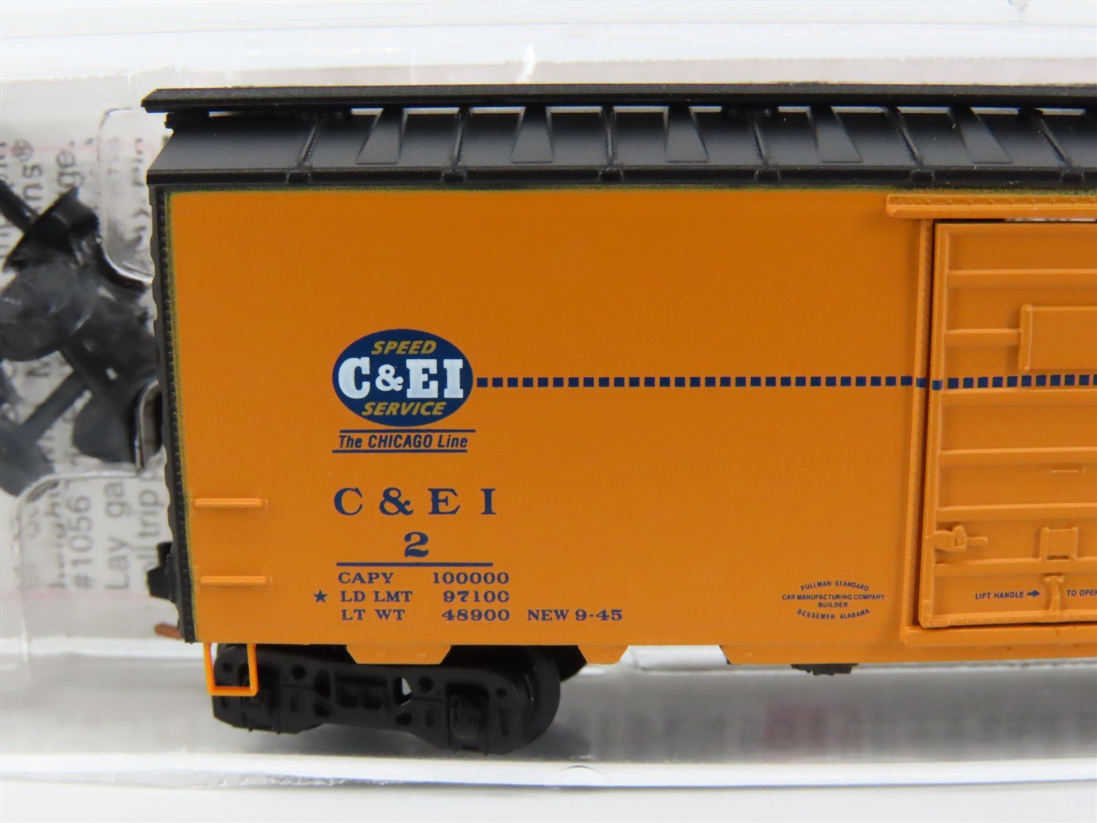 N Scale Micro-Trains MTL 02000702 C&EI Dixie Flyers 40' Single Door Box Car #2
