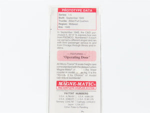 N Scale Micro-Trains MTL 02000702 C&EI Dixie Flyers 40' Single Door Box Car #2