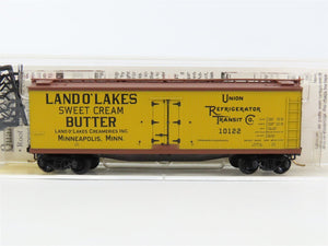 N Scale Micro-Trains MTL 49460 URTC Land O' Lakes Butter 40' Wood Reefer #10122
