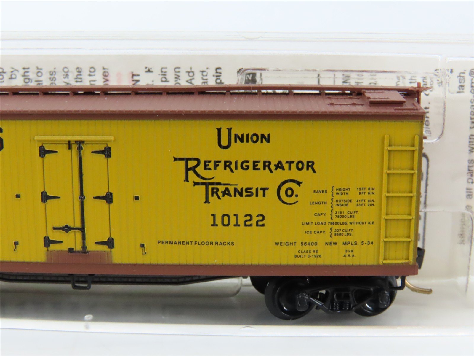 N Scale Micro-Trains MTL 49460 URTC Land O' Lakes Butter 40' Wood Reefer #10122