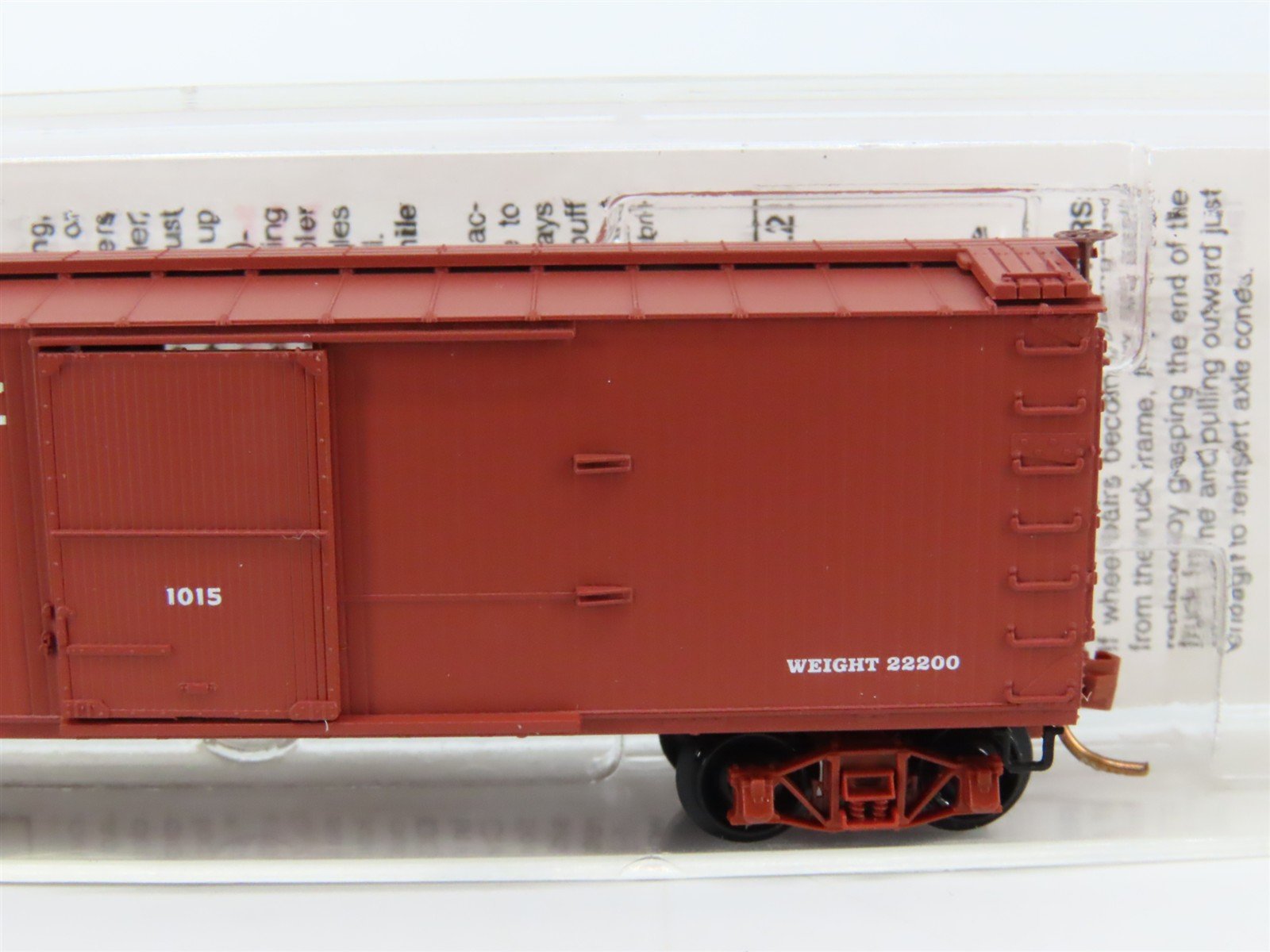 N Scale Micro-Trains MTL 39180 VT Virginia & Truckee 40' Box Car #1015