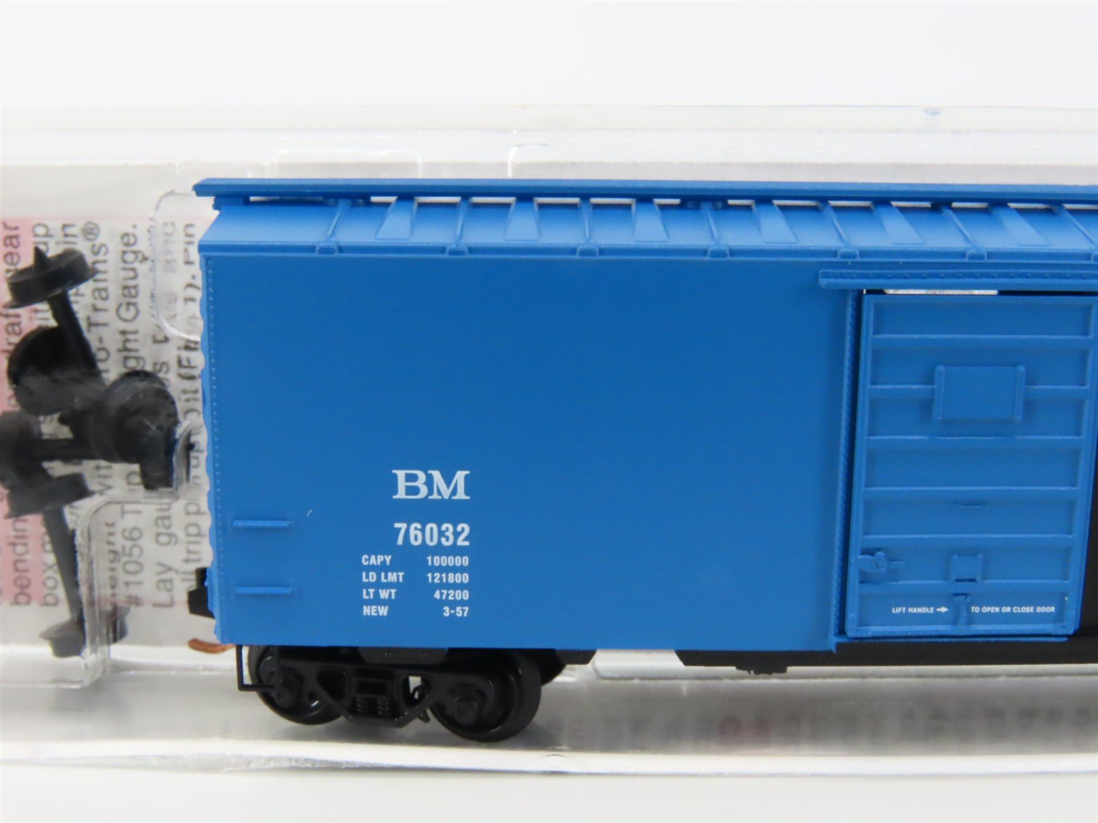 N Micro-Trains MTL 02000696 BM Boston & Maine 40' Single Door Box Car #76032