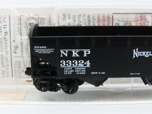 N Scale Micro-Trains MTL 87020 NKP Nickel Plate Road 2-Bay Open Hopper #33324