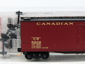 N Scale Micro-Trains MTL 04900530 CP Canadian Pacific 40' Wood Reefer #5609