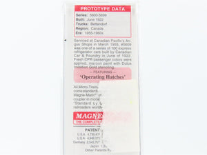 N Scale Micro-Trains MTL 04900530 CP Canadian Pacific 40' Wood Reefer #5609