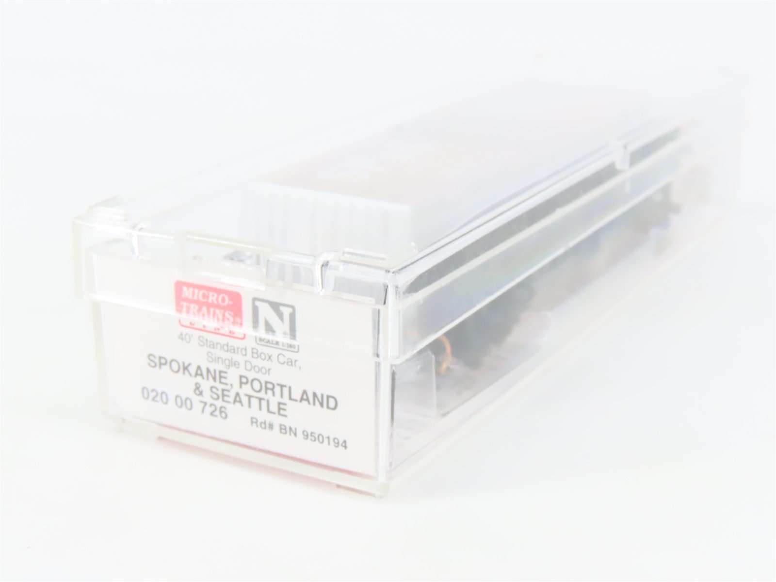 N Micro-Trains MTL 02000726 SP&S Spokane Portland & Seattle 40' Boxcar #BN950194