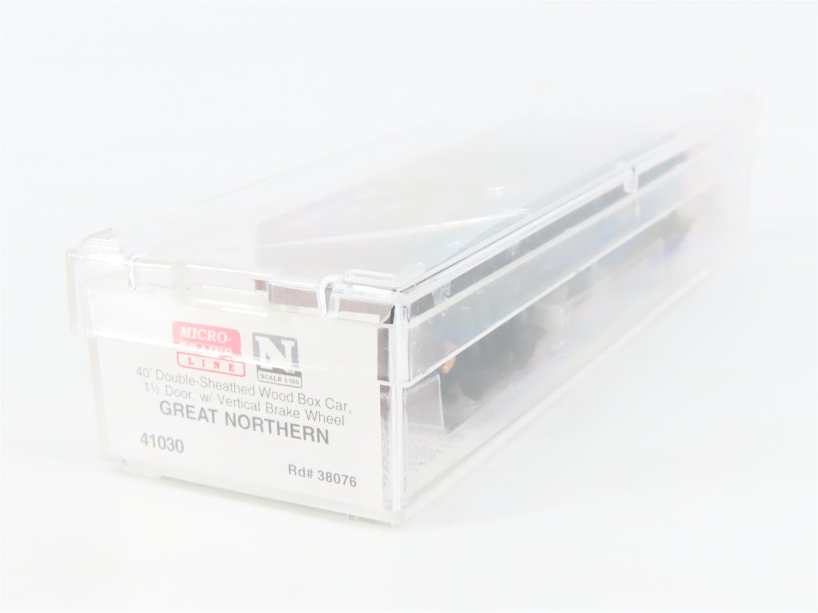 N Scale Micro-Trains MTL 41030 GN Glacier National Park 40' Auto Box Car #38076