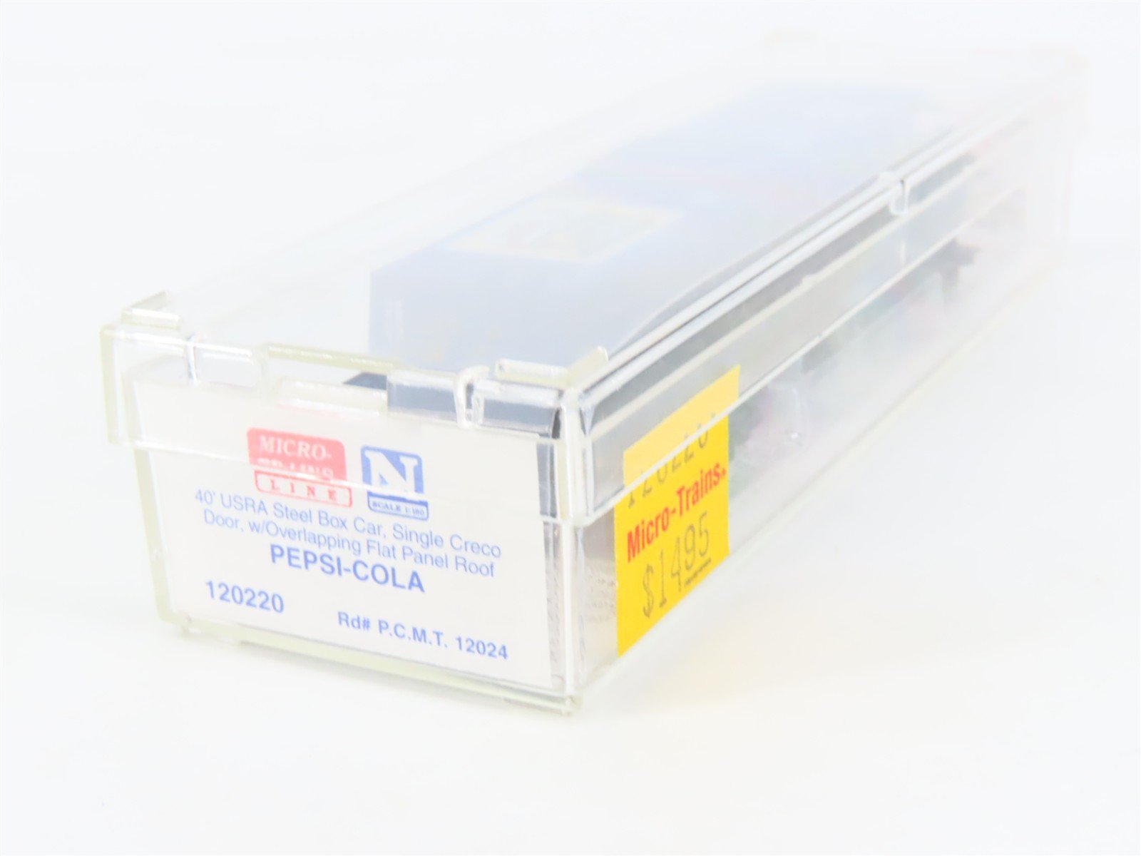 N Scale Micro-Trains MTL 120220 PCMT Pepsi-Cola 40' USRA Steel Box Car #12024