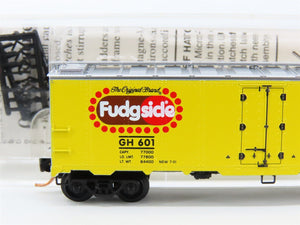 N Scale Micro-Trains MTL 59060 GH Fudgsicle 40' Steel Ice Reefer #601
