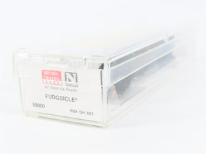 N Scale Micro-Trains MTL 59060 GH Fudgsicle 40' Steel Ice Reefer #601