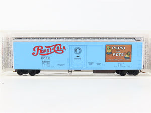 N Scale Micro-Trains MTL 69130 PCEX Pepsi And Pete Mechanical Reefer #69014