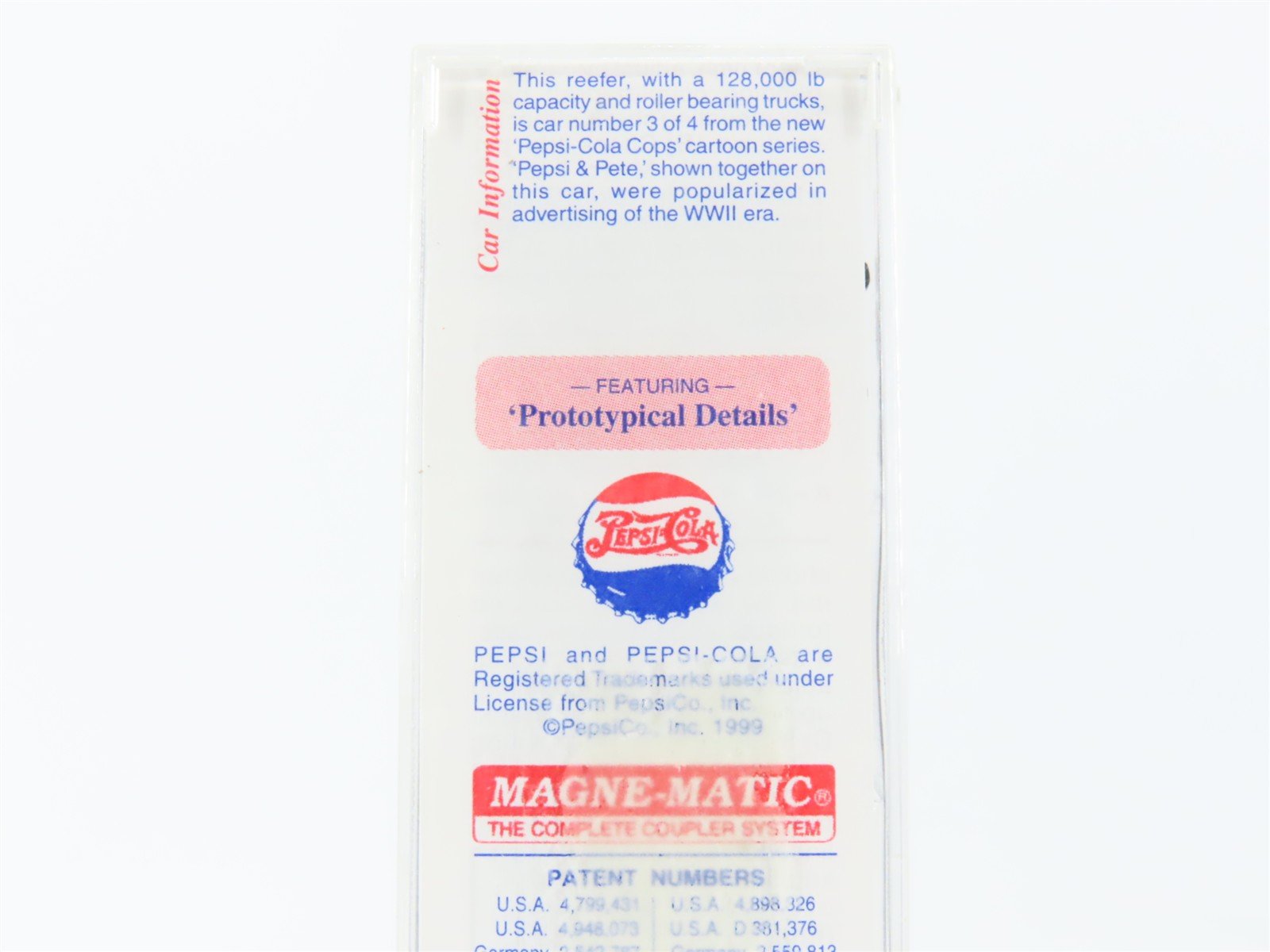 N Scale Micro-Trains MTL 69130 PCEX Pepsi And Pete Mechanical Reefer #69014
