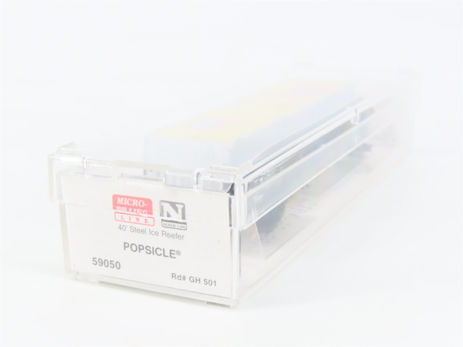 N Scale Micro-Trains MTL 59050 GH Popsicle 40' Steel Ice Reefer #501