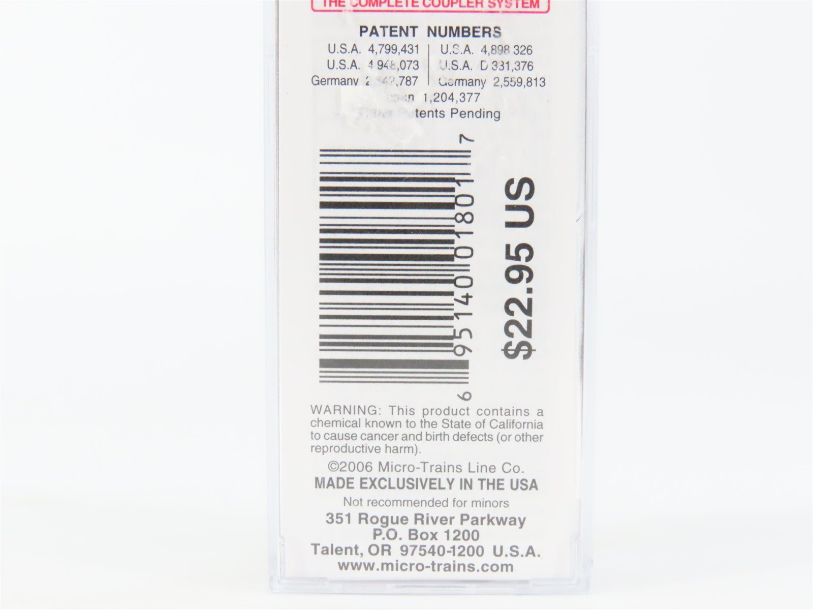 N Scale Micro-Trains MTL 04900540 URTC Harding's Butter 40' Wood Reefer #11619