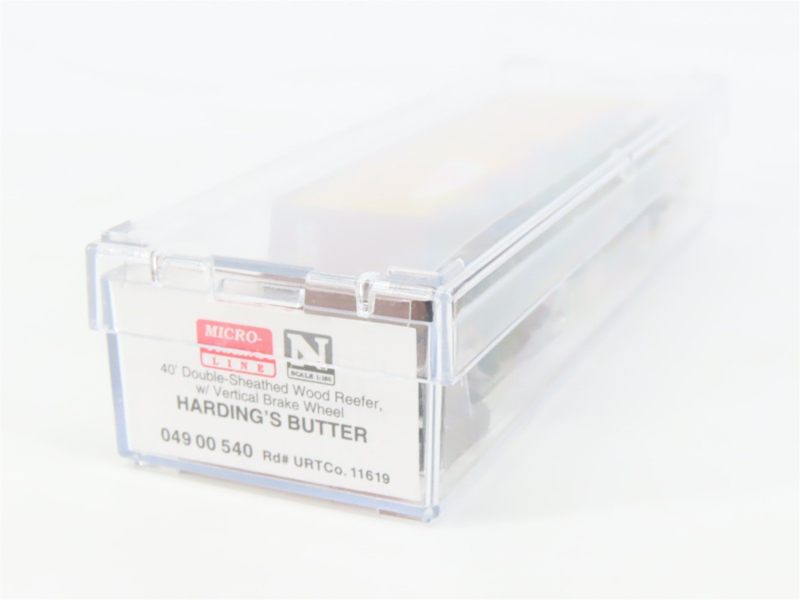 N Scale Micro-Trains MTL 04900540 URTC Harding's Butter 40' Wood Reefer #11619