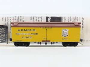 N Scale Micro-Trains MTL 58030 Armour Refrigerator Line 36' Ice Reefer #7306