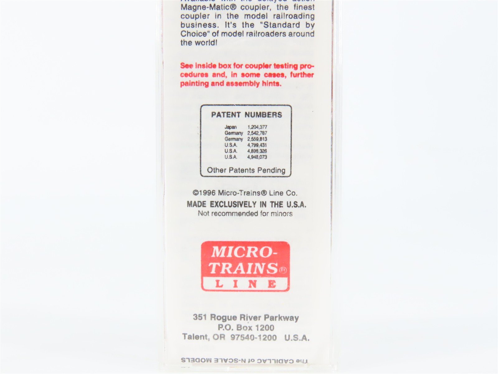 N Micro-Trains MTL 100030 ATSF Santa Fe 36' Riveted Steel Side Caboose #999245
