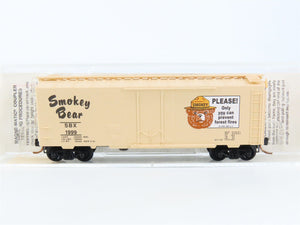 N Scale Micro-Trains MTL 21260 SBX Smokey Bear 40' Plug Door Box Car #1999