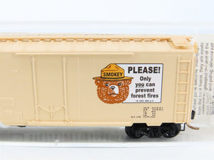 N Scale Micro-Trains MTL 21260 SBX Smokey Bear 40' Plug Door Box Car #1999