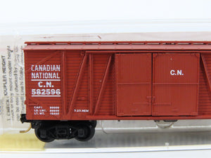 N Scale Micro-Trains MTL 29070 CN Canadian National 40' Auto Box Car #582596