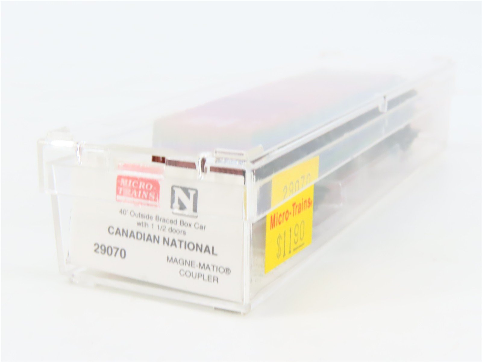 N Scale Micro-Trains MTL 29070 CN Canadian National 40' Auto Box Car #582596