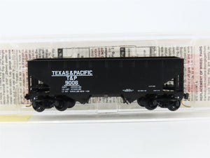 N Scale Micro-Trains MTL 55120 T&P Texas & Pacific 2-Bay Open Hopper #9006
