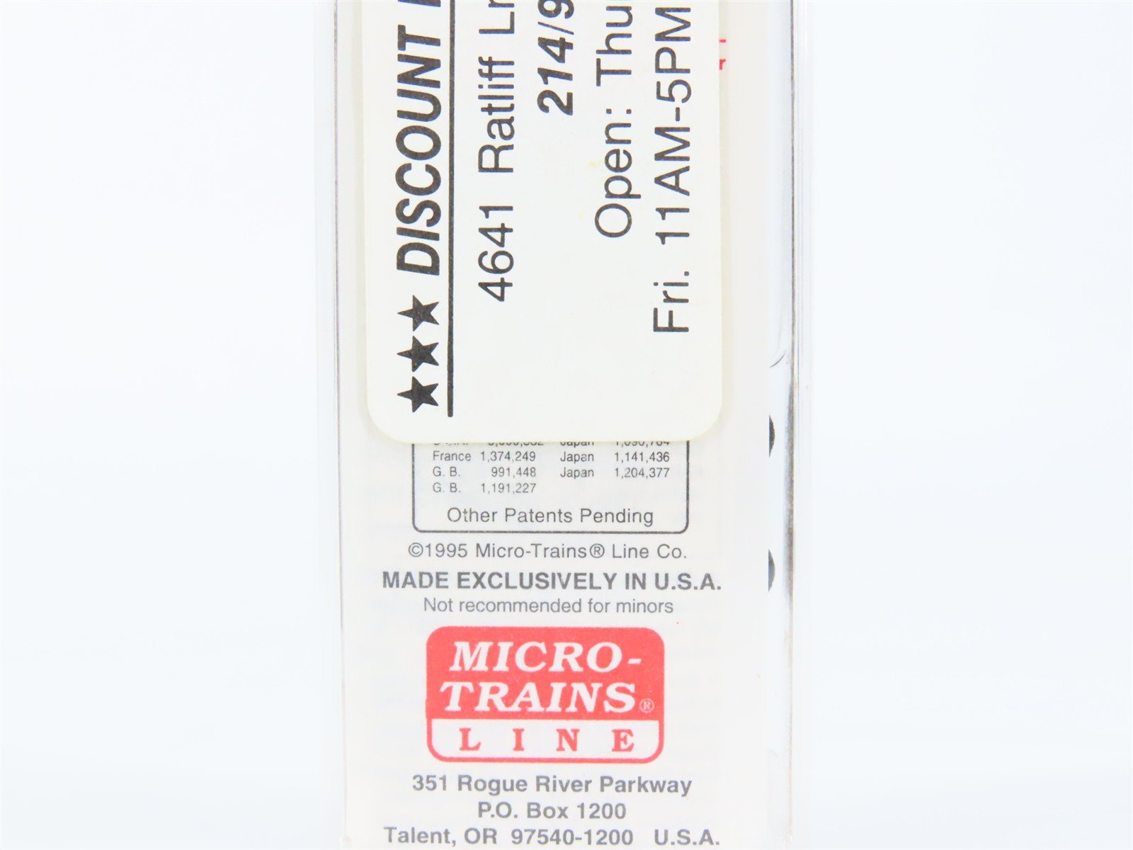 N Scale Micro-Trains MTL