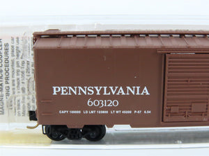N Scale Micro-Trains MTL 20780/2 PRR Pennsylvania 40' Single Door Boxcar #603120